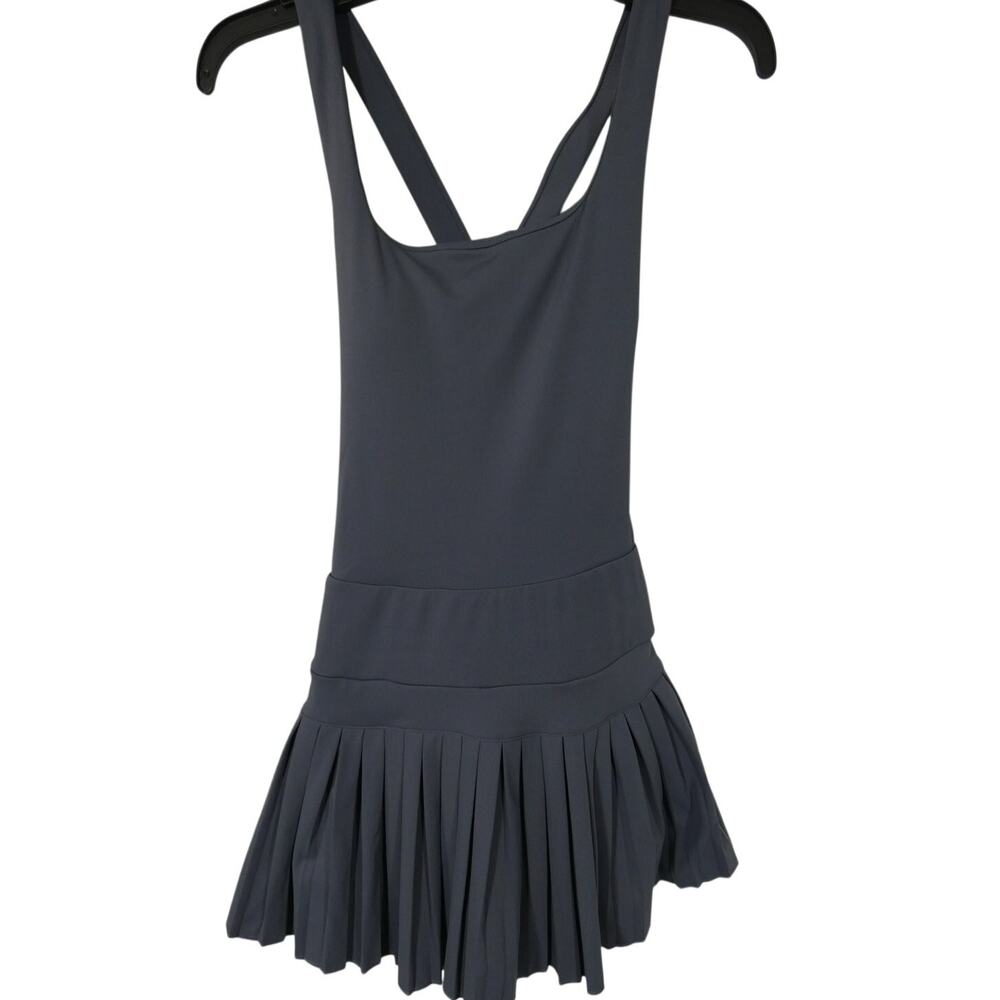 Goldhinge Women's XS Pleated Razor Back Tennis/Pickleball Mini Dress Athletic